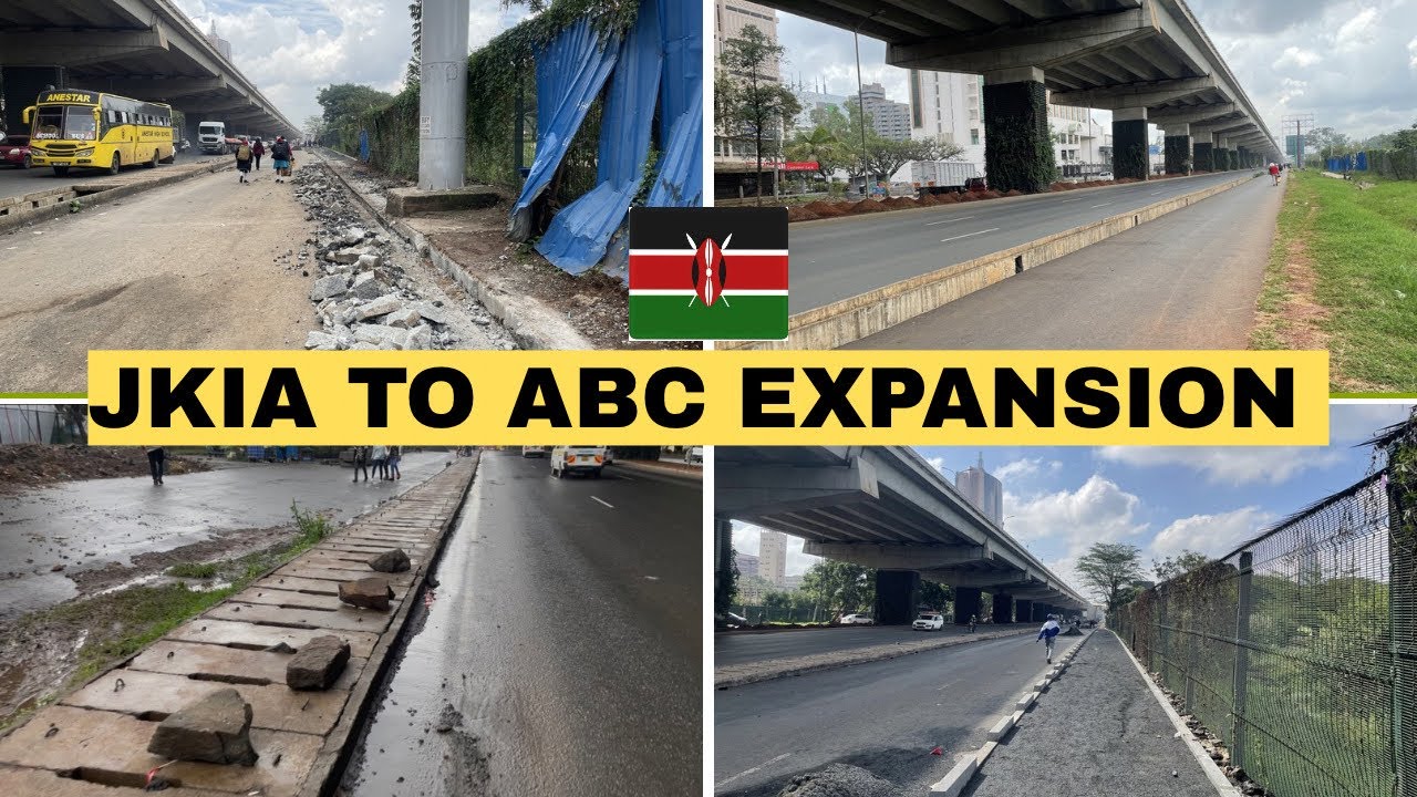 UHURU Highway Repairs Continue! ABC–JKIA Road Rehabilitation Nairobi 🇰🇪