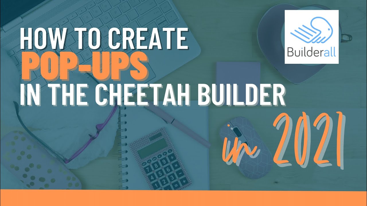 How to Create Pop Ups in Cheetah Builder 2021 Builderall Tutorial