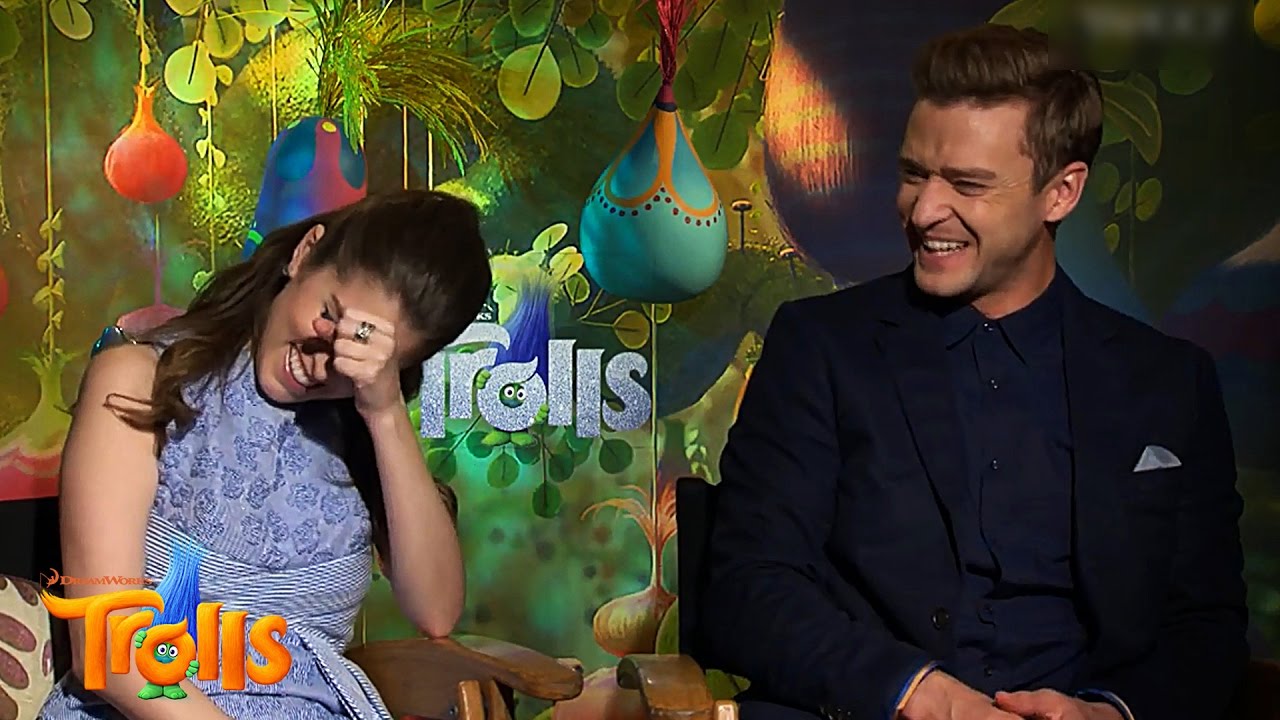 [P10] Anna Kendrick & Justin Timberlake | Trolls Interviews Compilation
