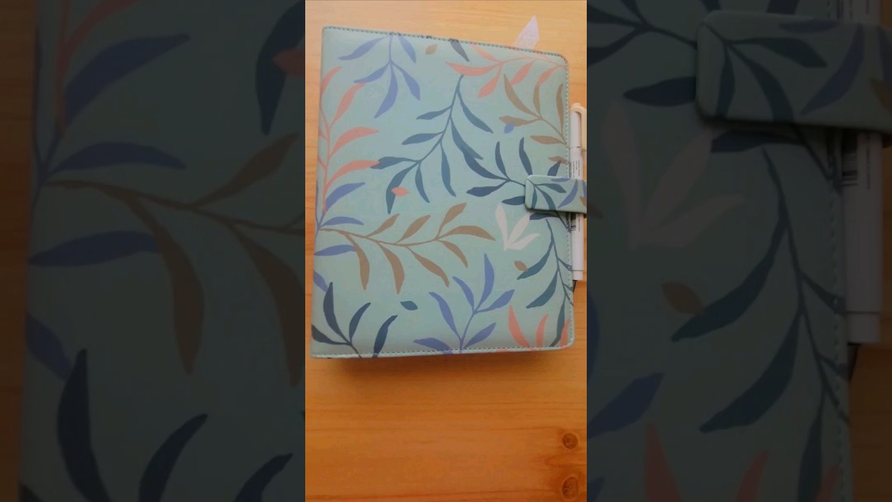 A5 Planner 💚 #a5ringplanner #a5rings #a5planner #a5 #planwithme #plannercommunity #plannergirl