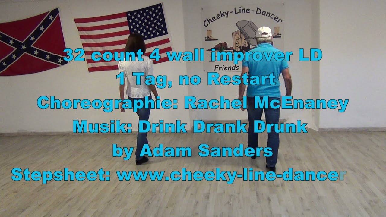 Drink Drank Drunk  Line Dance Demo & Teach