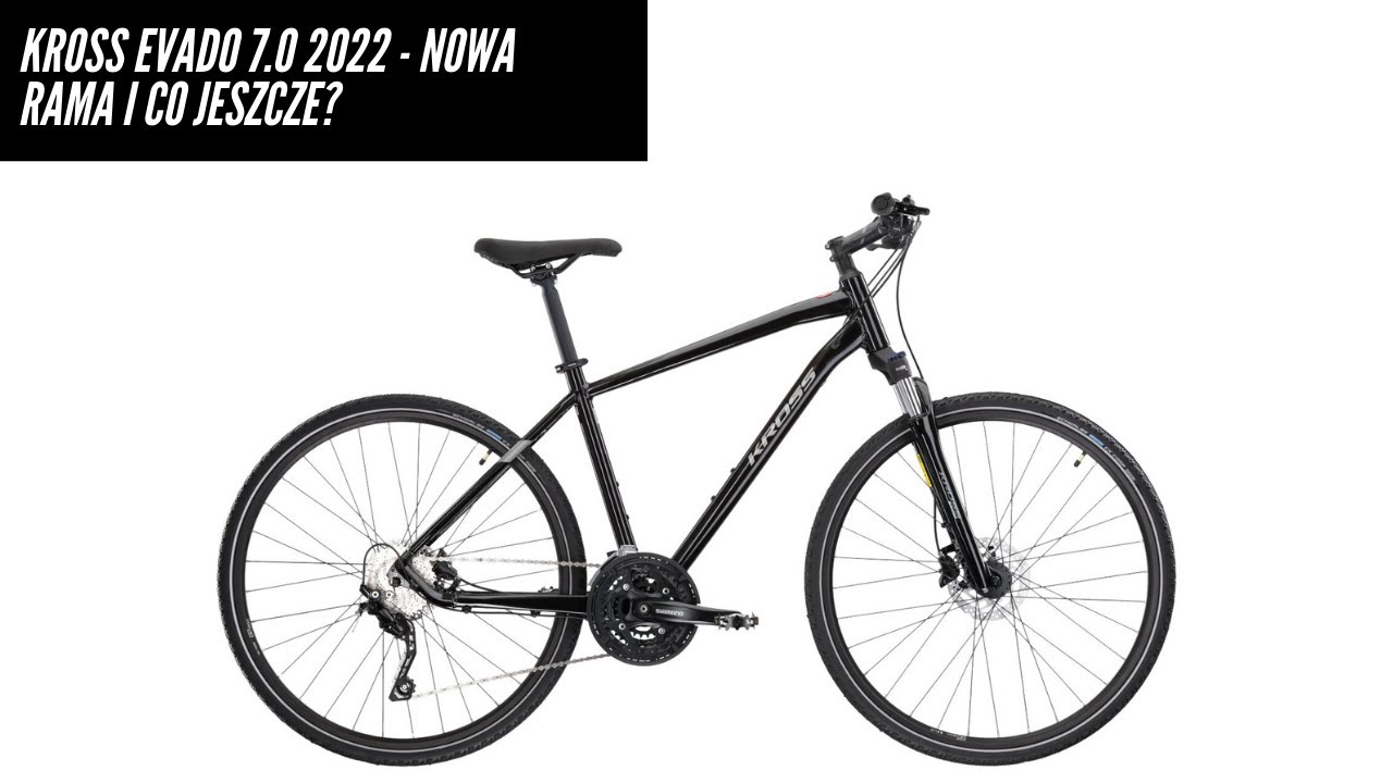 Kross Evado 7.0 2022 - nowa rama i co jeszcze w popularnym rowerze crossowym