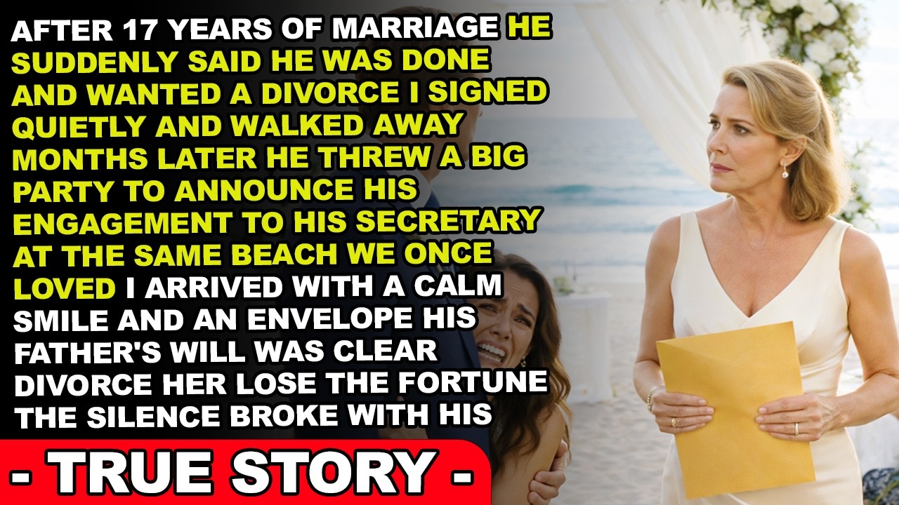 After the Divorce, My Ex Flaunted His Secretary in Malibu—Then His Father’s Will Destroyed Him