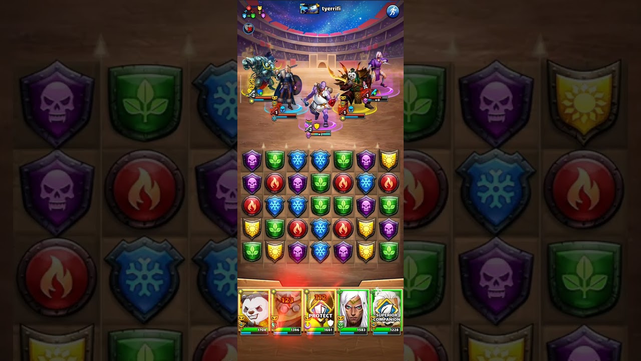 Empires and Puzzles - tournament hits, day 1