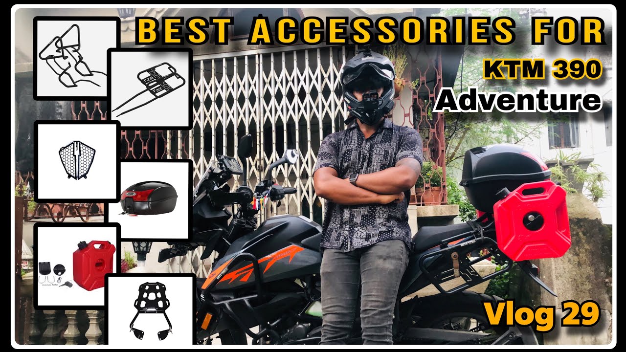 Complete & best accessories for KTM 390 Adventure 2023 ||