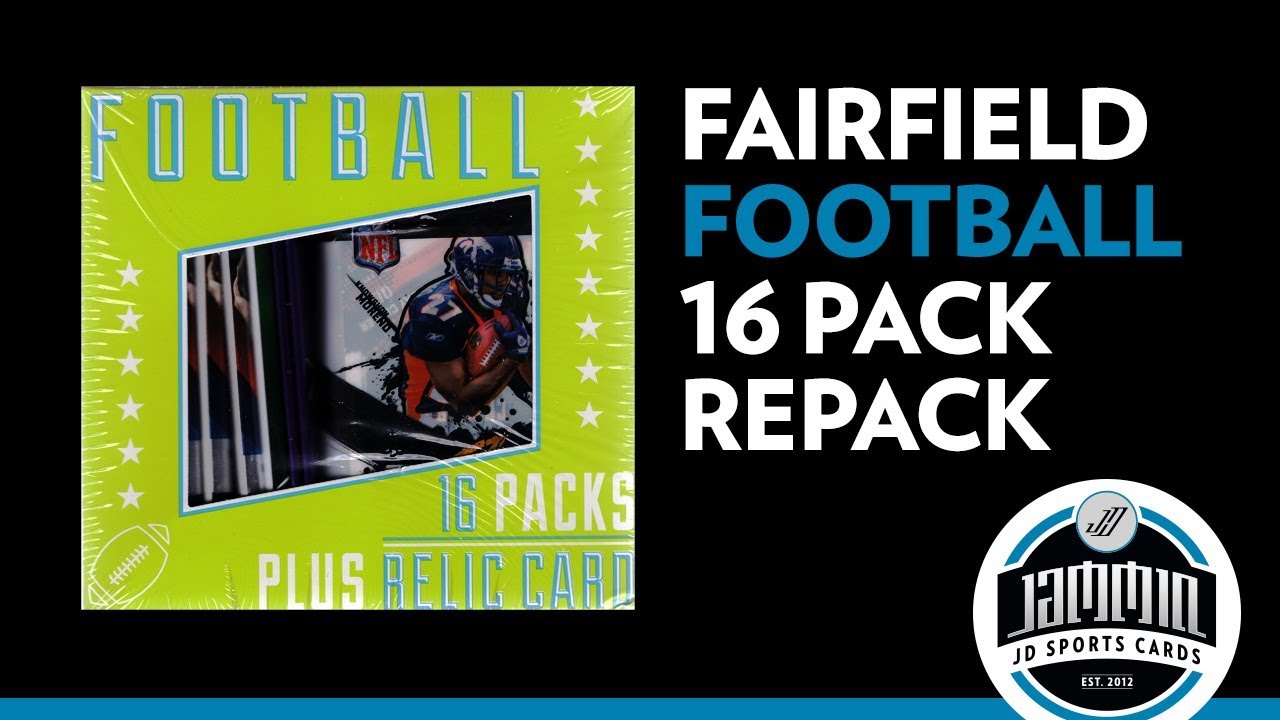 16 Pack Fairfield Football Repack - 1 Guaranteed Hit
