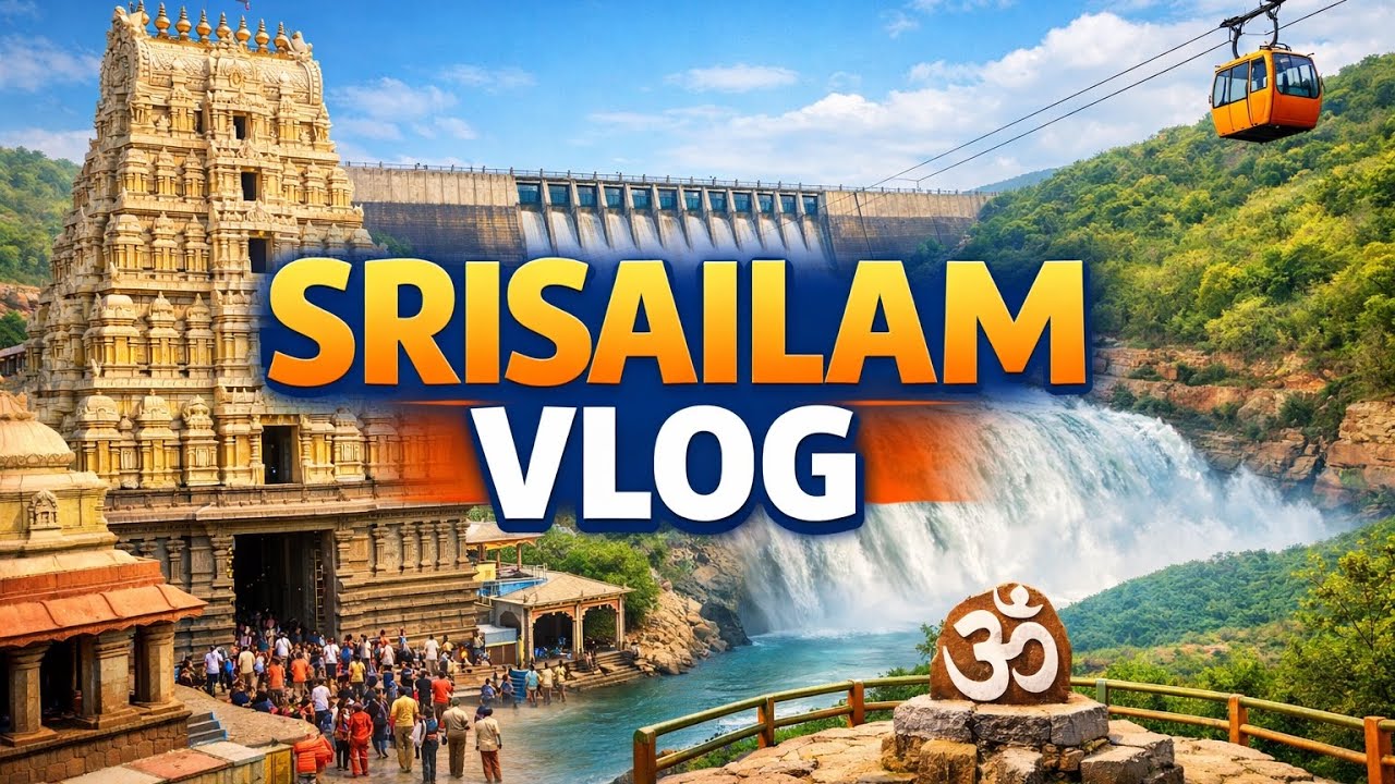 Bangalore to Srisailam Trip Vlog | Mallikarjuna Temple Darshan & Travel Experience♥️