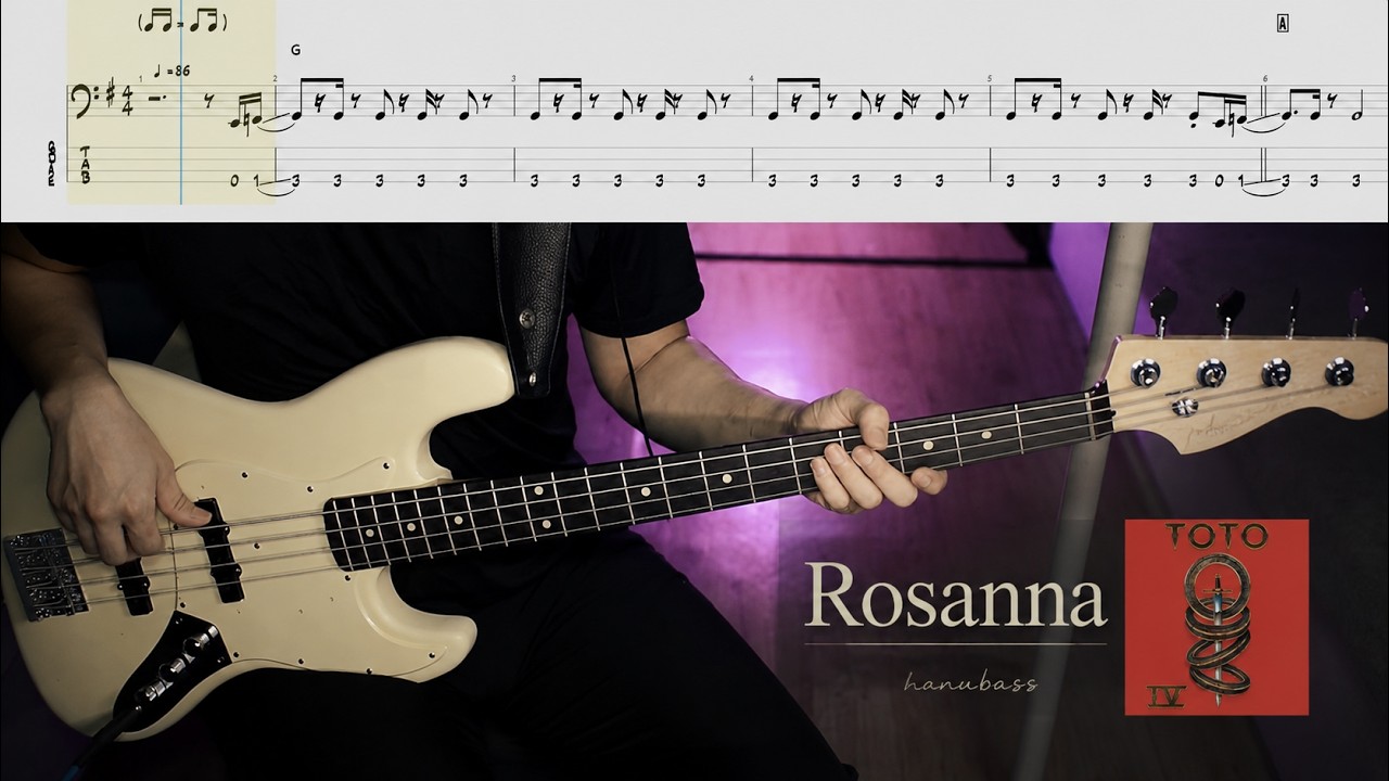 Rosanna [Bass Cover]