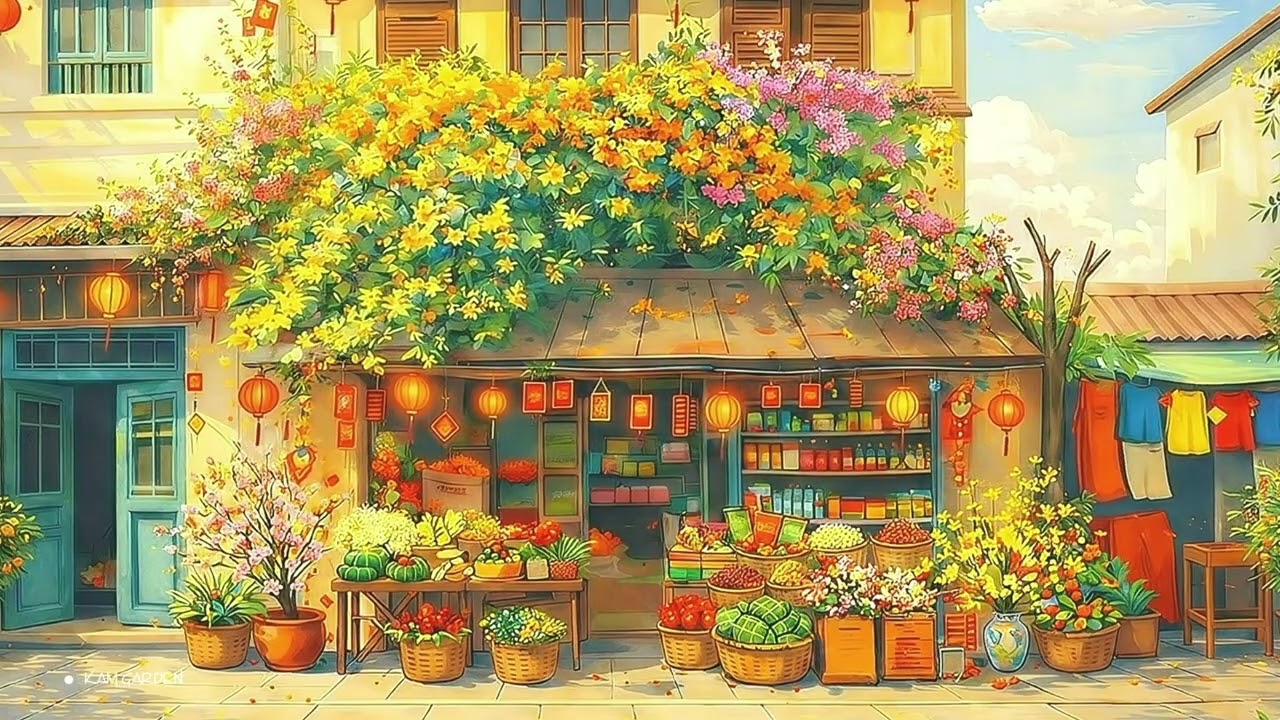 Spring Grocery Store | Tạp Hóa Nhỏ Ngày Xuân | Lofi Chill