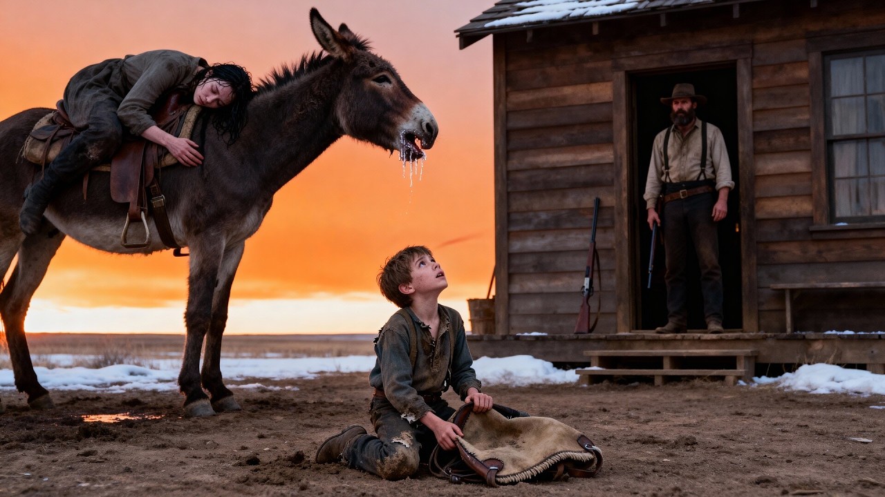 “Mister… If They Come, Please Hide My Mom,” The Boy Cried—And the Rancher Said, “Over My Dead Body.”