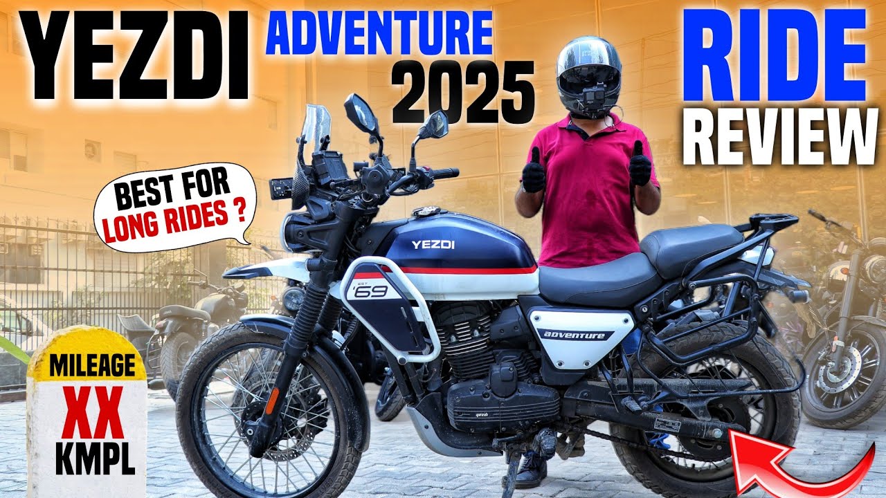 Yezdi Adventure Ride Review 2025🏍️💨- Paisa Waste ?👿|Mileage🔥|Heating?🔥|Best Bike Under 2 Lakh India🤩