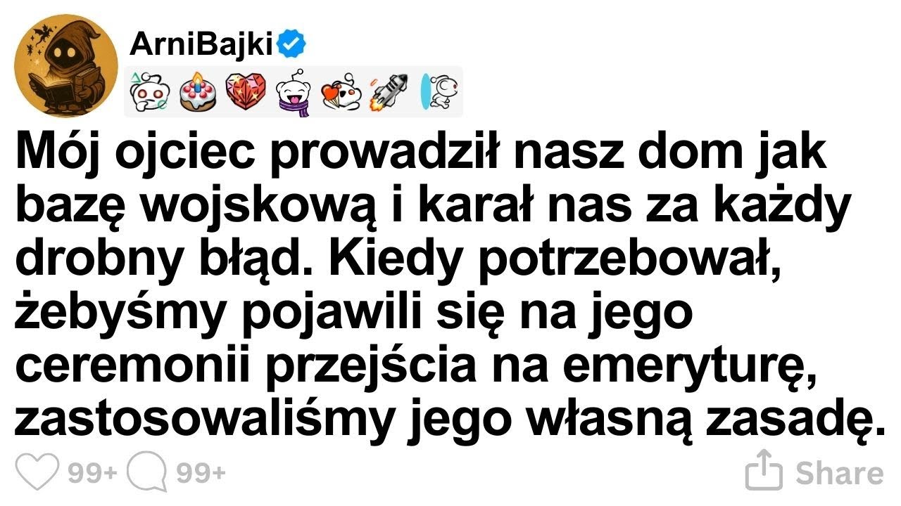[CALA HISTORIA] Mój ojciec prowadził nasz dom jak bazę wojskową i karał nas za każdy drobny błąd.