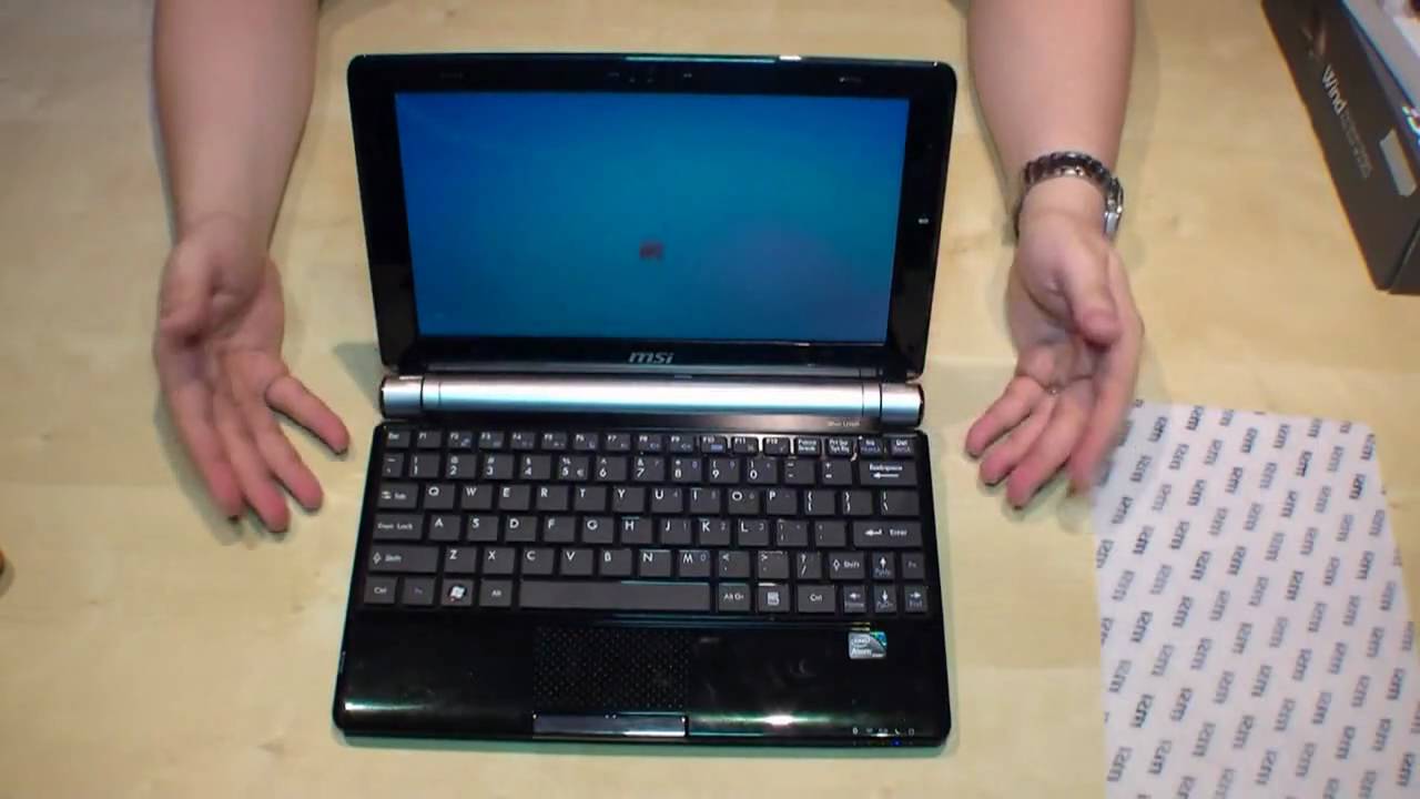 MSI Wind U160 Unboxing and Hands On