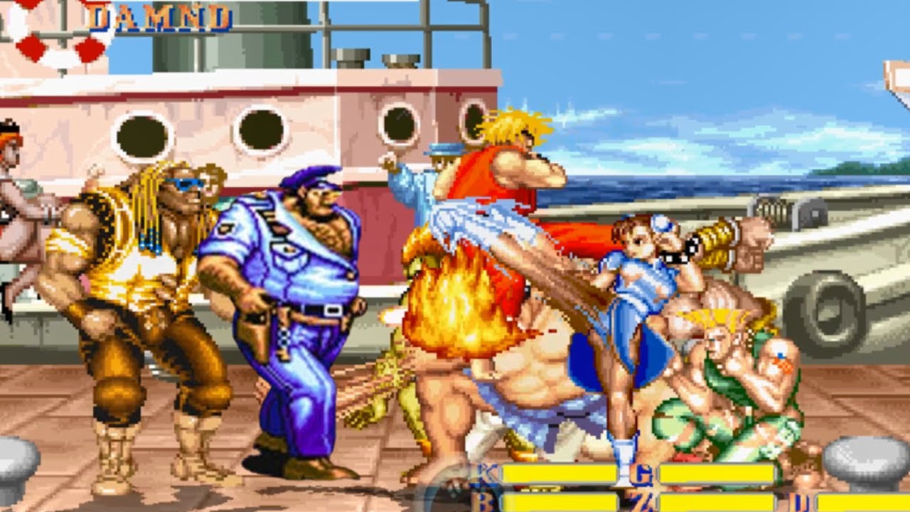 MAD GEAR GANG vs STREET FIGHTERS SF2