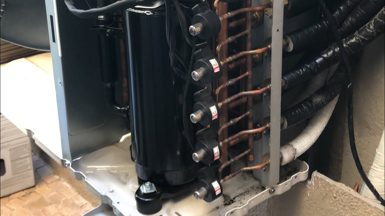 Como é a condensadora Multisplit LG por dentro?