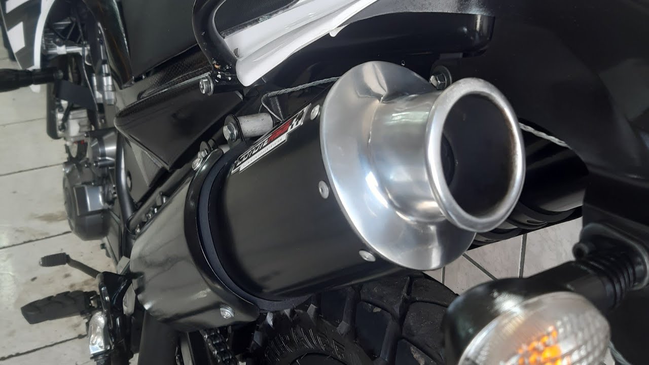 XT 660 com escap esportivo Coyote (Revisão Geral)