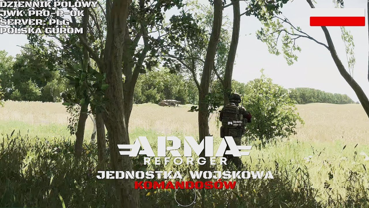 Arma Reforger PS5 PL 🇵🇱 | Dziennik Polowy - Rejestr 14 | POLSKI Serwer PLG Polska Gurom WCS