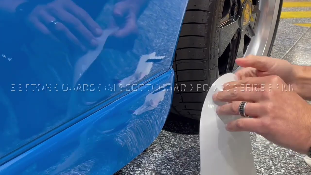 Upgraded Porsche Clear Stone Guard Films