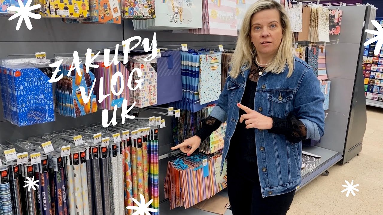 HAUL ZAKUPOWY | VLOG UK | 18 URODZINY | PREZENTY | DEKORACJE | LittleMaxFamily