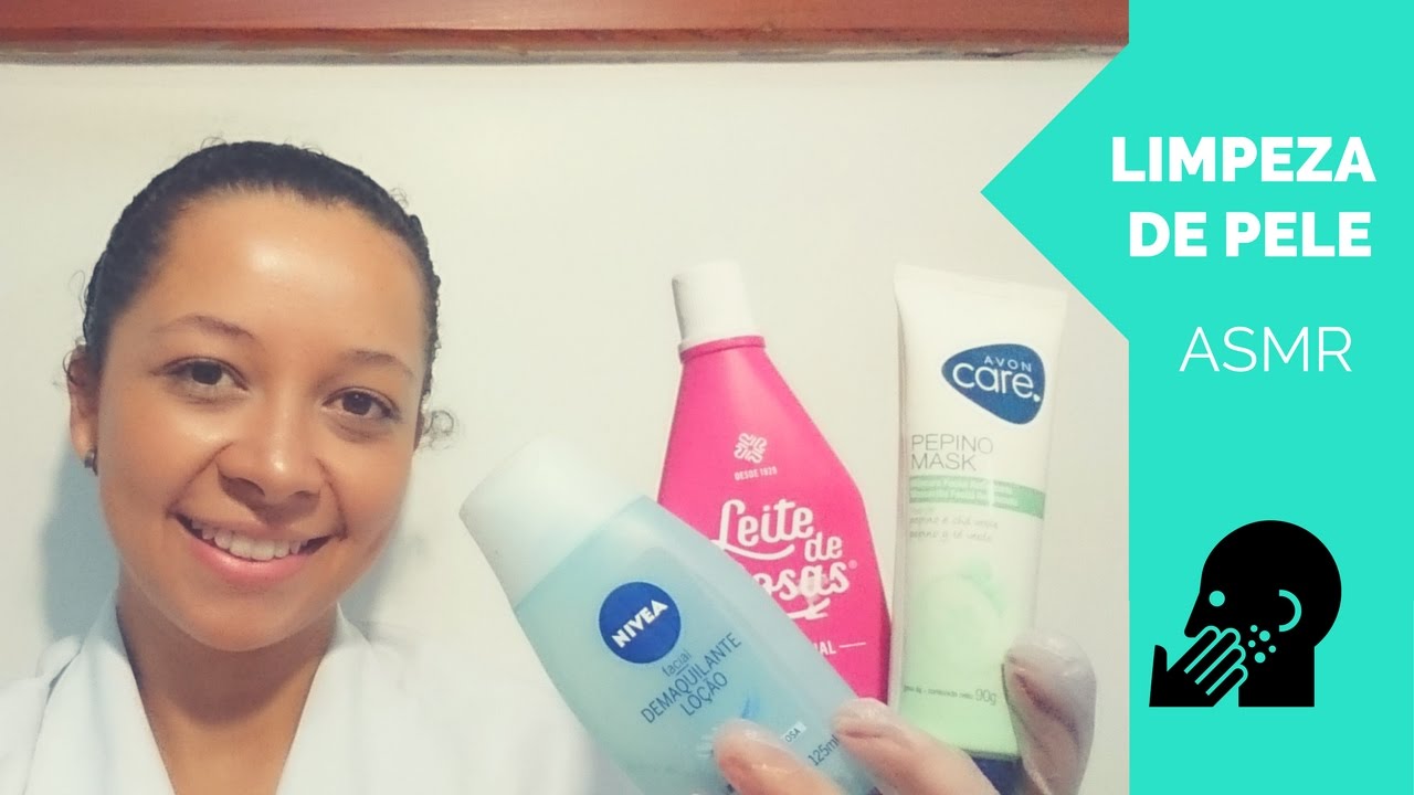 Asmr - Limpeza De Pele/skin cleansing [Português-BR]