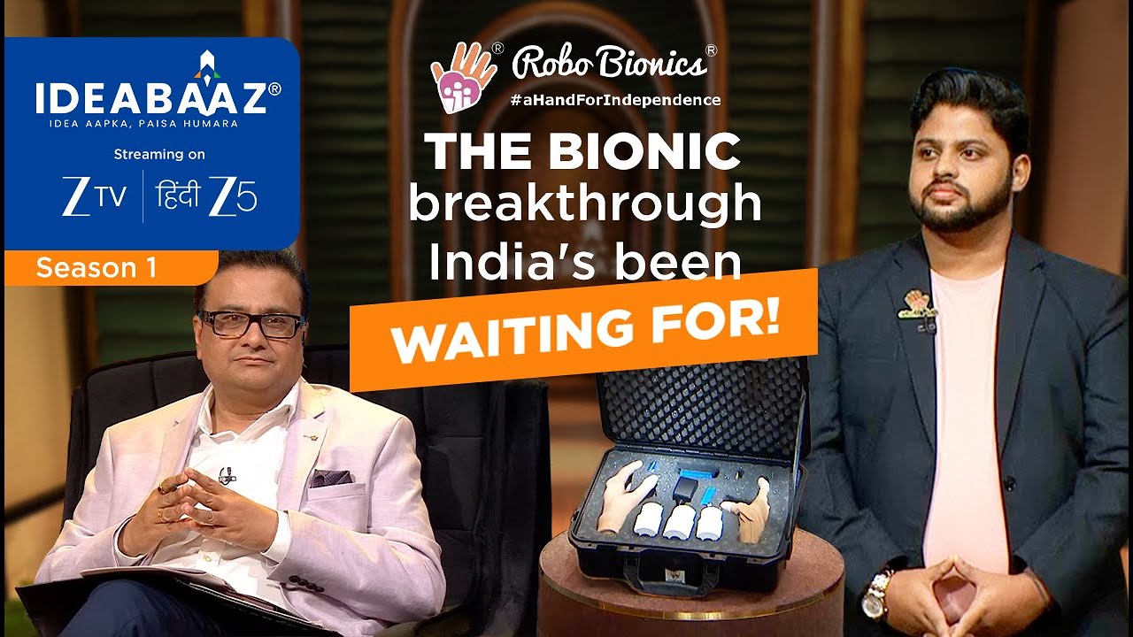 AI-Enabled Smart Hand Changing Lives: Robo Bionics | | Startup Story | Ideabaaz