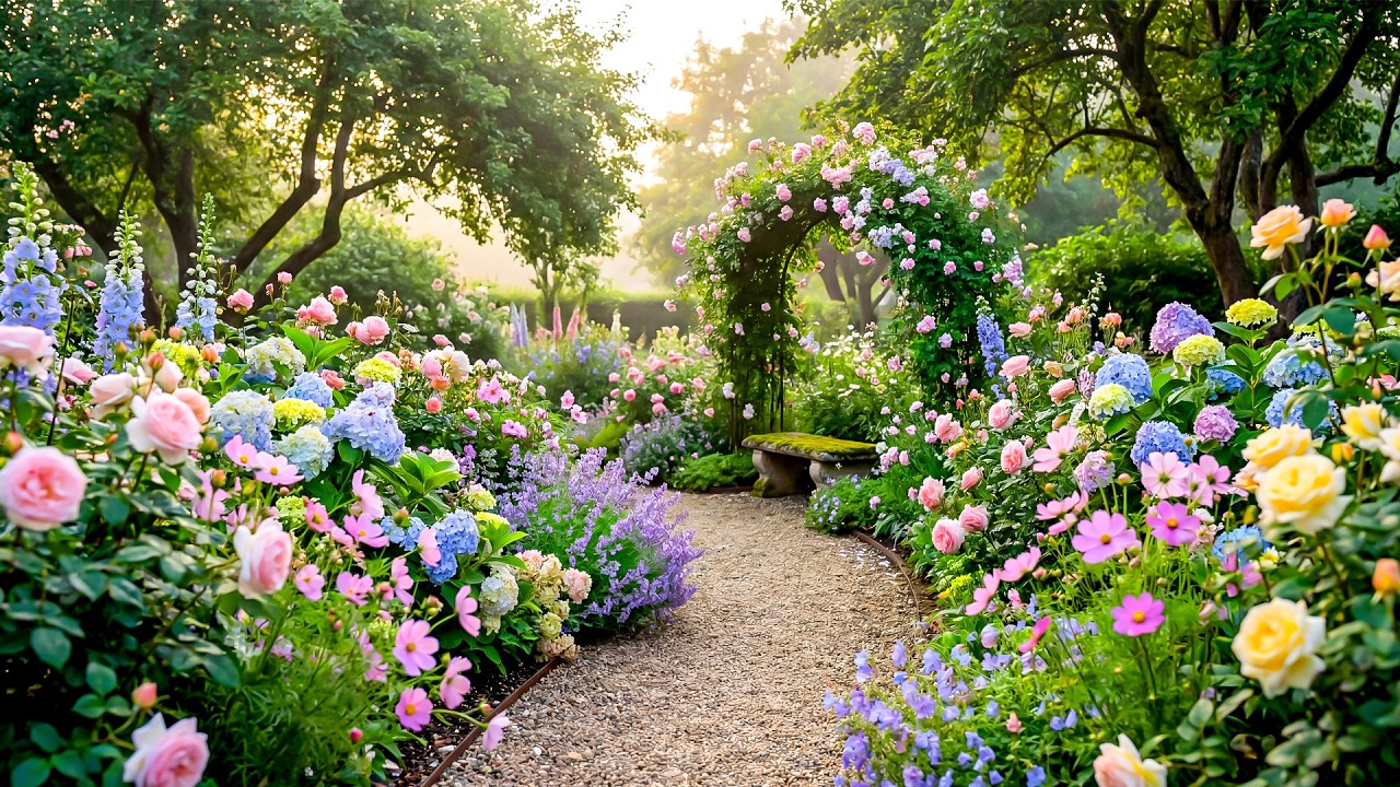 Это путешествие по цветочному саду — словно глубокий вдох для души.