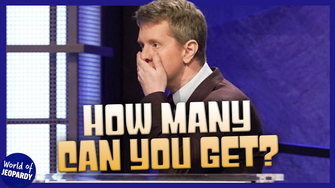 Jeopardy: UNFAIR Difficulty Mode (1 Hour of Quizzing)
