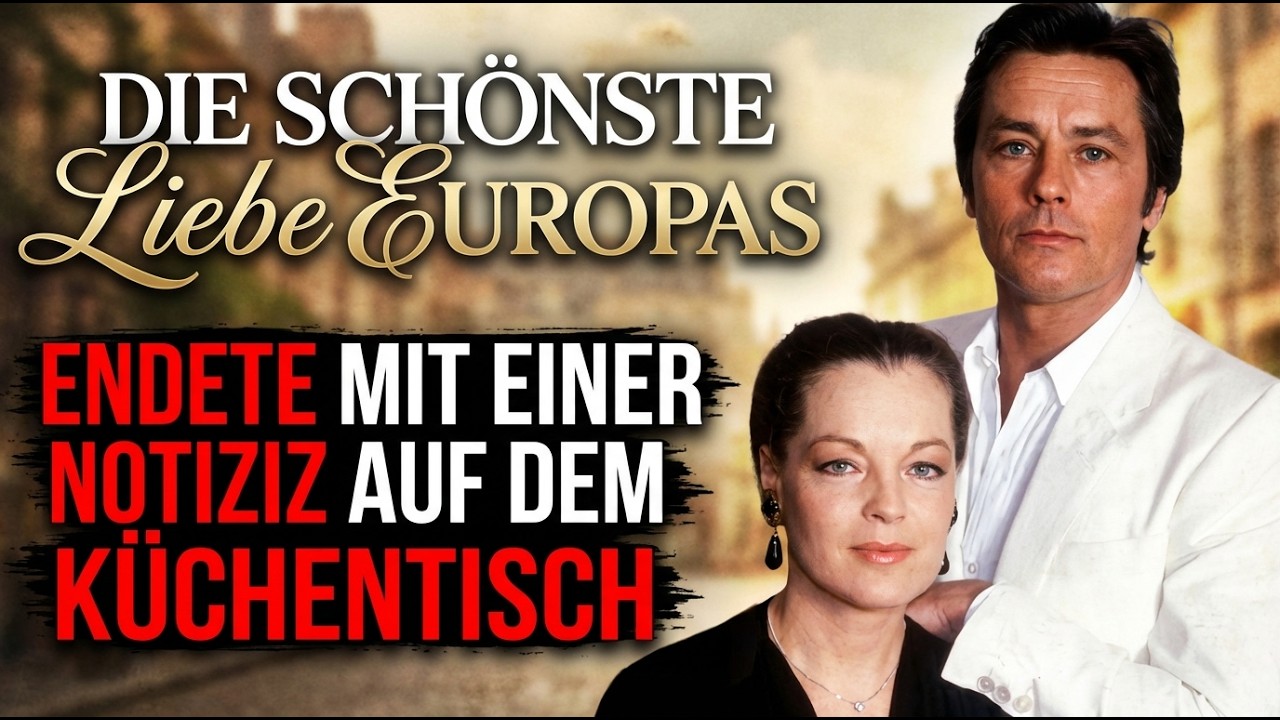 ROMY SCHNEIDER SCHRIEB DELON EINEN LETZTEN BRIEF — ER ÖFFNETE IHN NIE