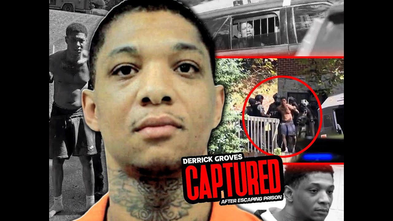NOLA Prison Escapee Inmate Derrick Groves Captured In Atlanta (Snitched On By GF)