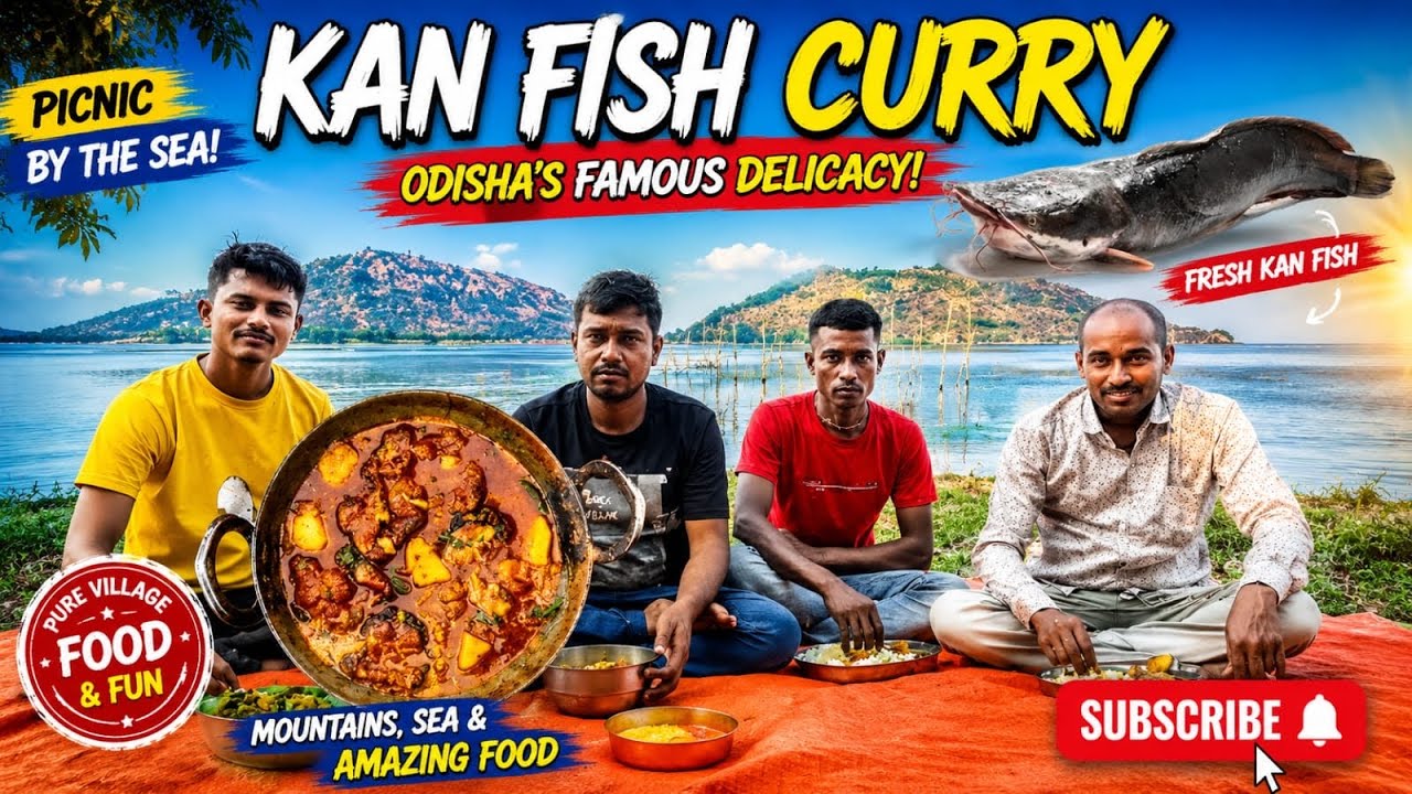 Mountain fast vlog recipe is orissa famous kaan fish