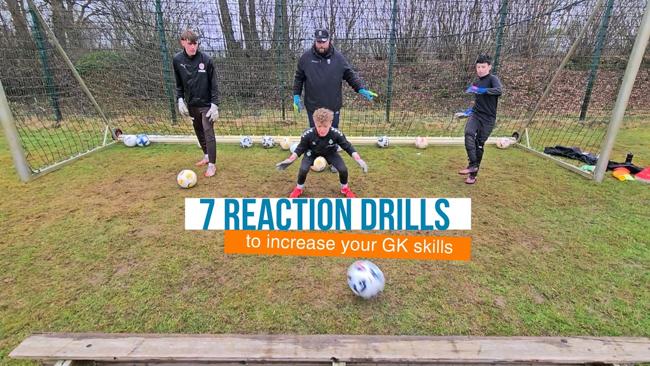 7 REACTION DRILLS TO INCREASE YOUR REACTION🧤🔥.