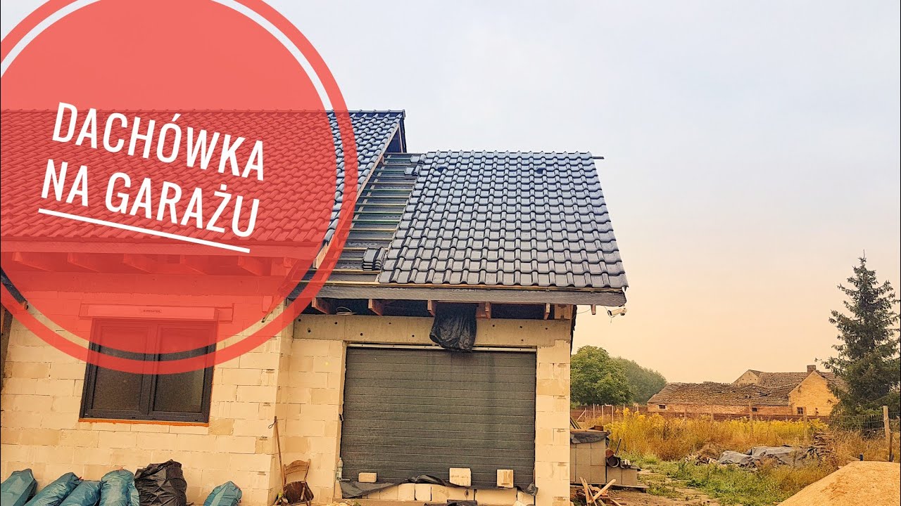 Rozmierzanie dach&oacute;wki na garażu