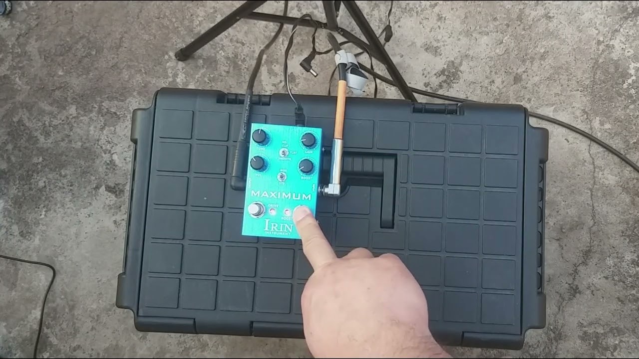 Teste Pedal Irin Maximum Drive