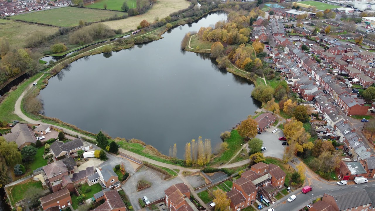 Sandhill Lake from above