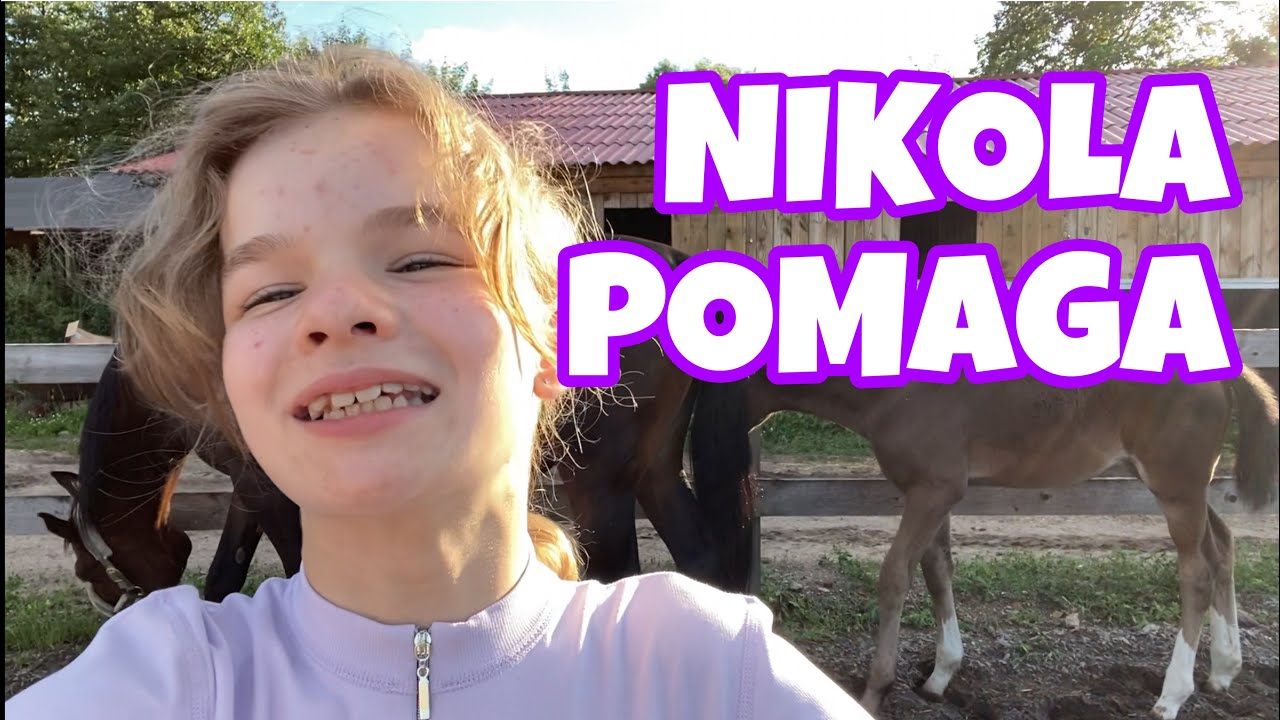 NIKOLA SAMA W STAJNI! | krótki vlog jej oczami