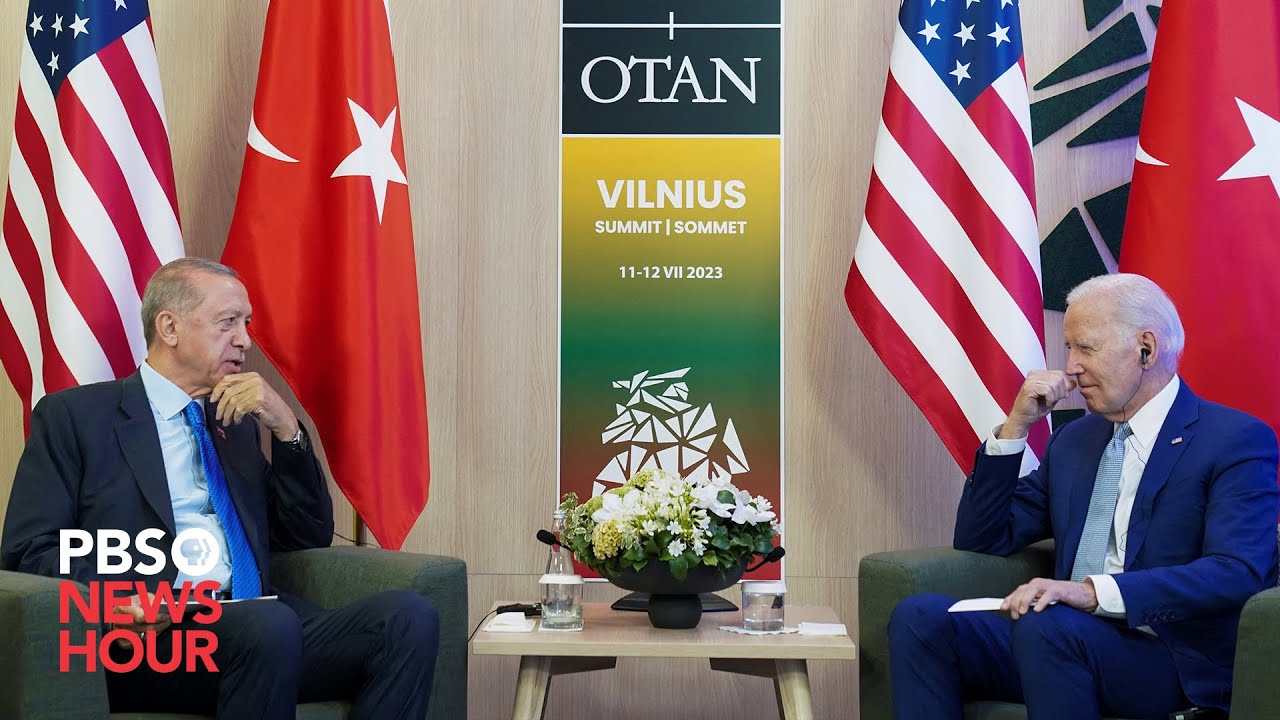WATCH: Biden and Turkey's President Erdogan meet at NATO summit