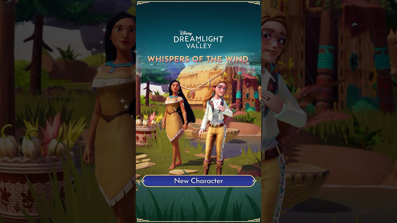 Представлен новый персонаж | Disney Dreamlight Valley &mdash; обновление &laquo;Шёпот ветра&raquo;