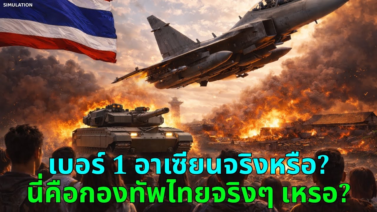 ทำไมสื่อโลกเริ่มจับตากองทัพอากาศไทย ในปี 2026 อาเซียนกำลังเห็นอะไรอยู่? | AI Reconstrution