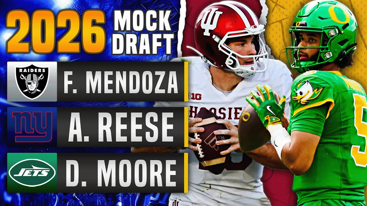 EPIC 2026 NFL Mock Draft | Shocking Picks, Big Trade, & Future Stars