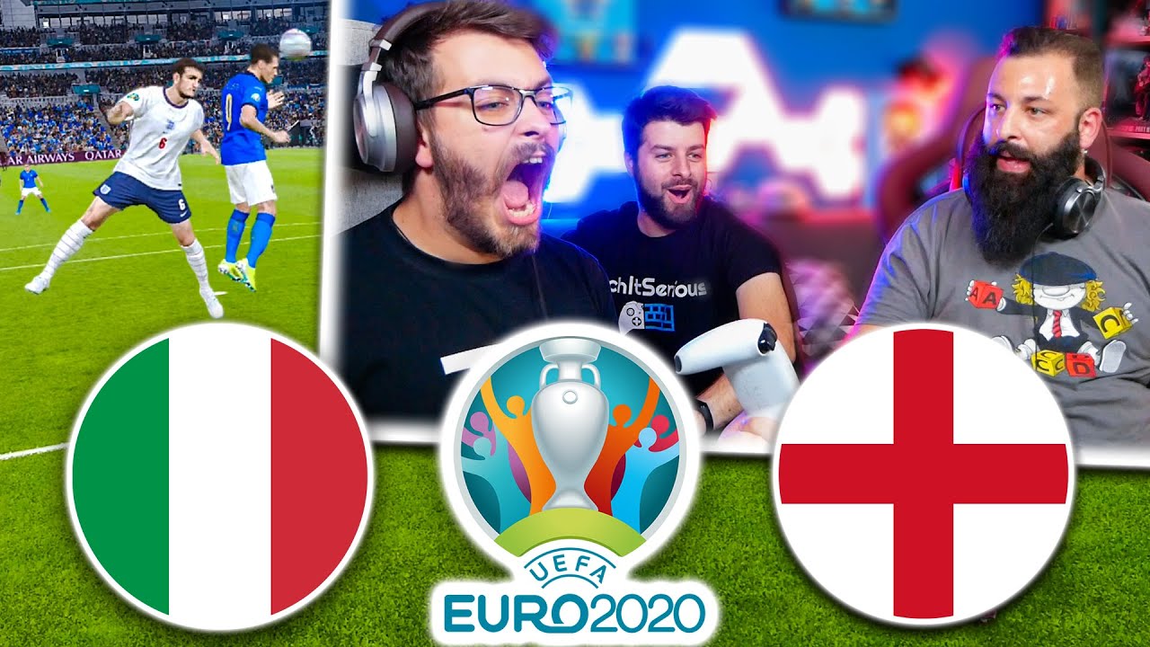 ΤΕΛΙΚΟΣ EURO 2020! ΙΤΑΛΙΑ - ΑΓΓΛΙΑ | TechItSerious