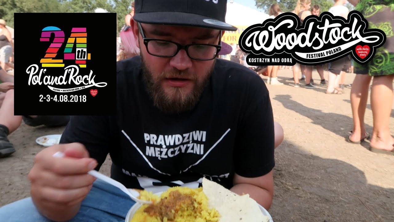 A na WOODSTOCKU jadłem tak (POL'AND'ROCK FESTIVAL 2018) | GASTRO VLOG #153