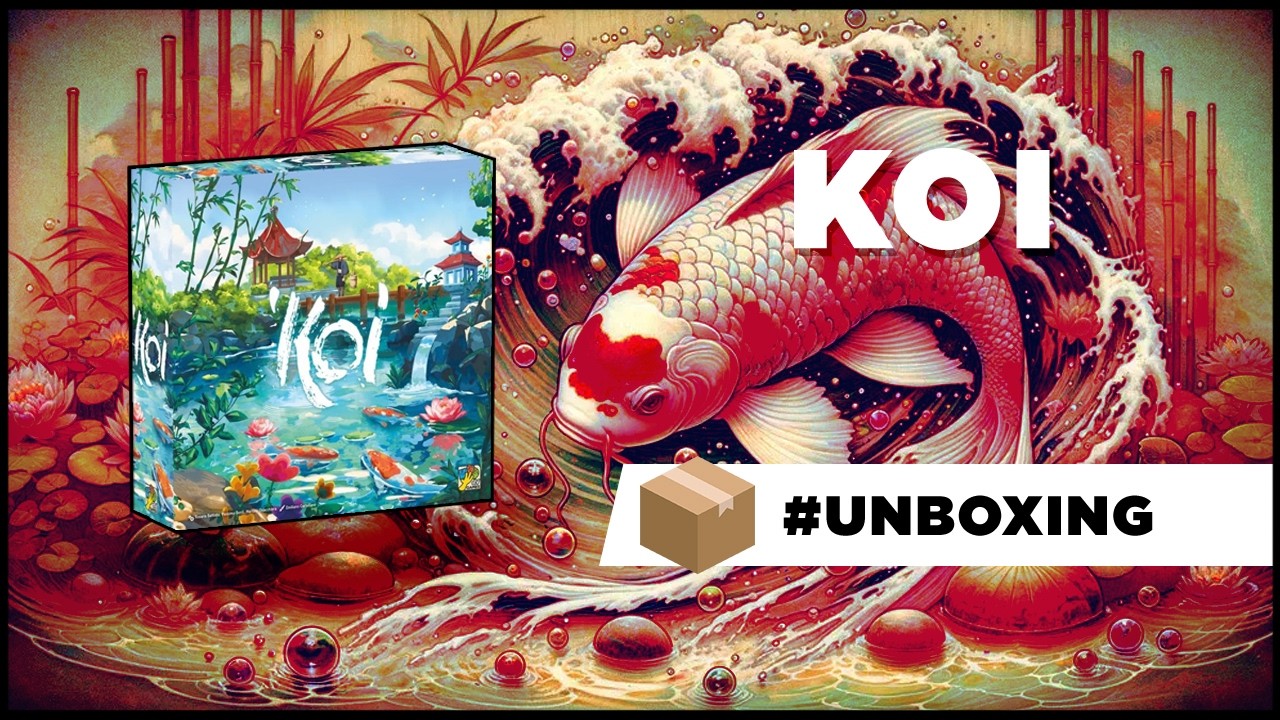 Koi il gioco da tavolo, relax e armonia assolutamente assicurato