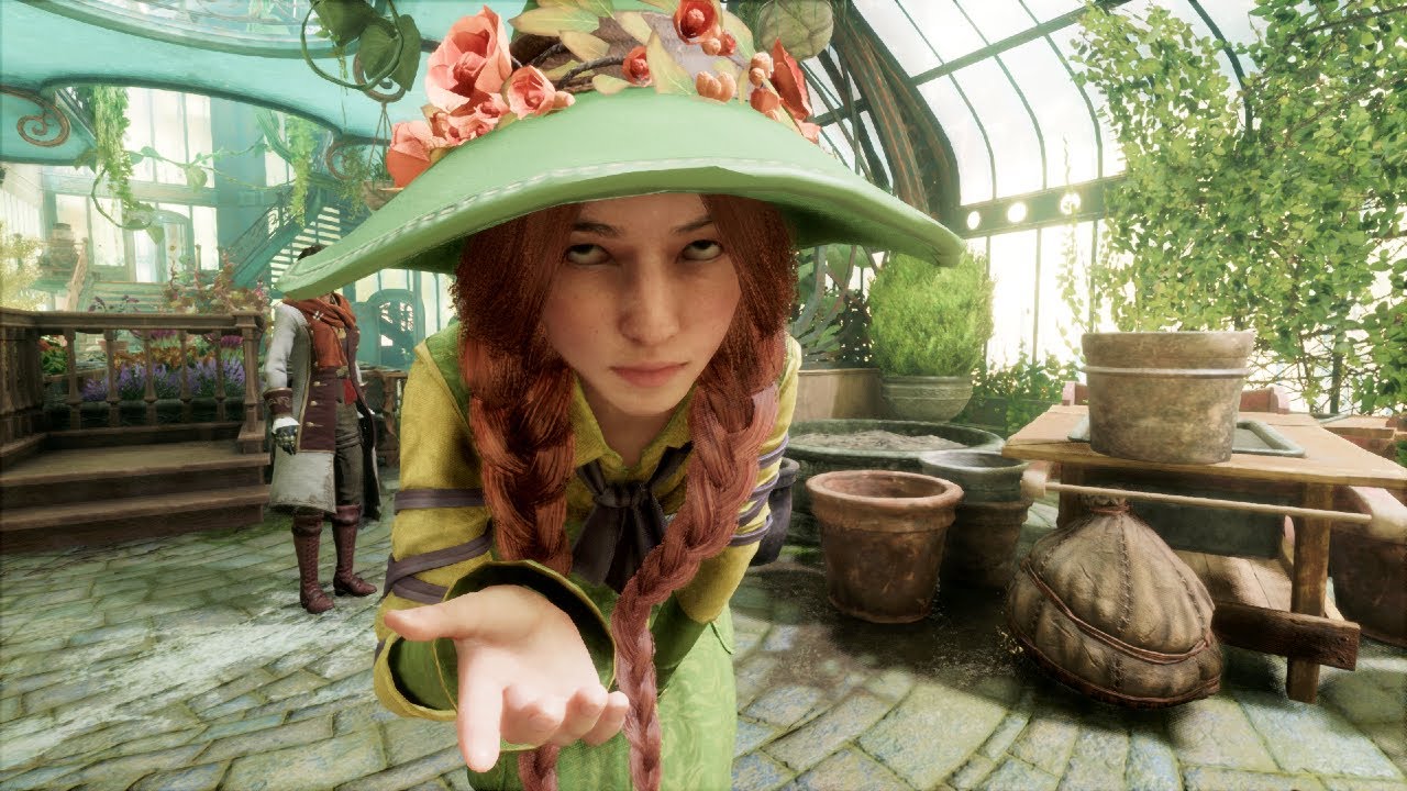 Professor Garlick Sniffing Around Hogwarts Legacy Mirabel Garlick