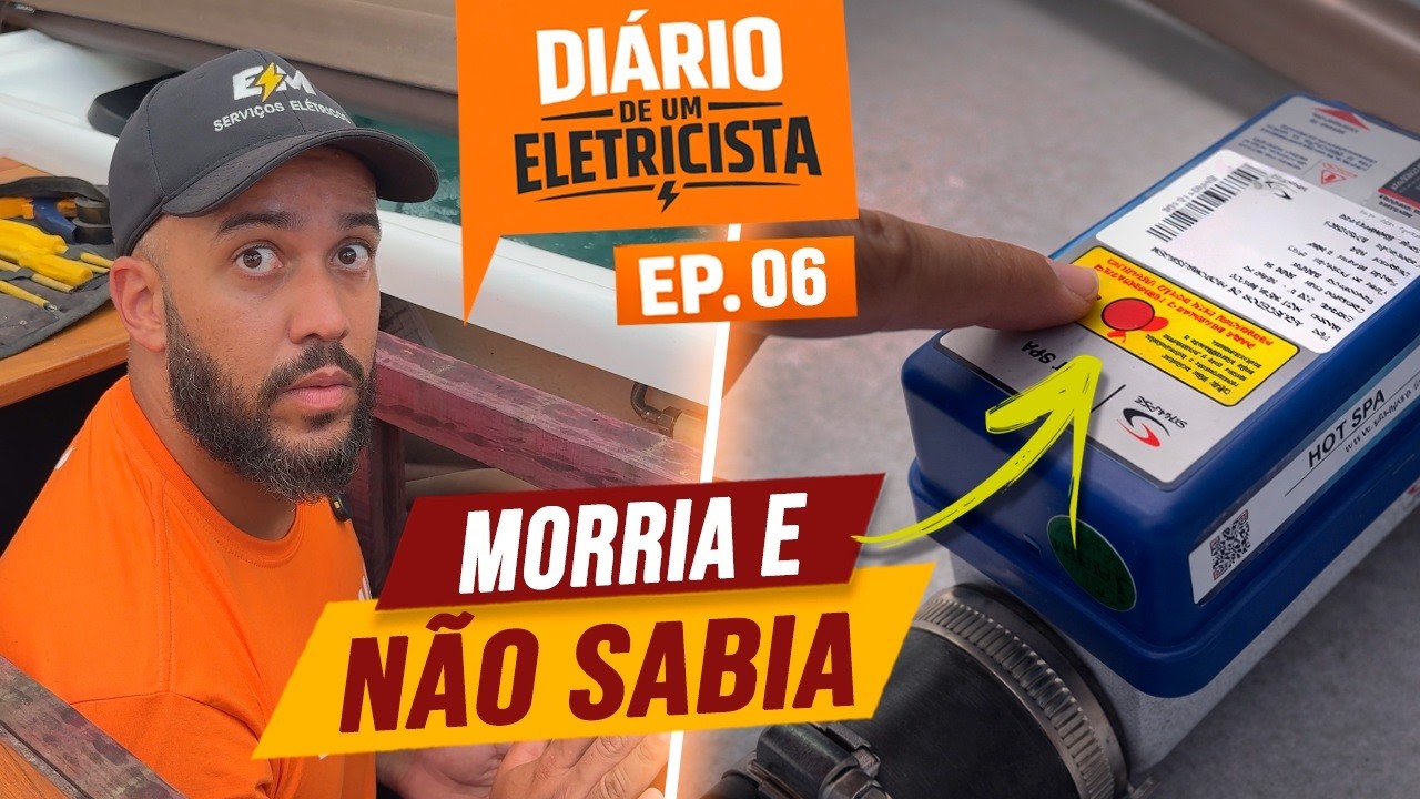 Fui resolver um Disjuntor Desarmando e o BOT&Atilde;O VERMELHO salvou o dia!