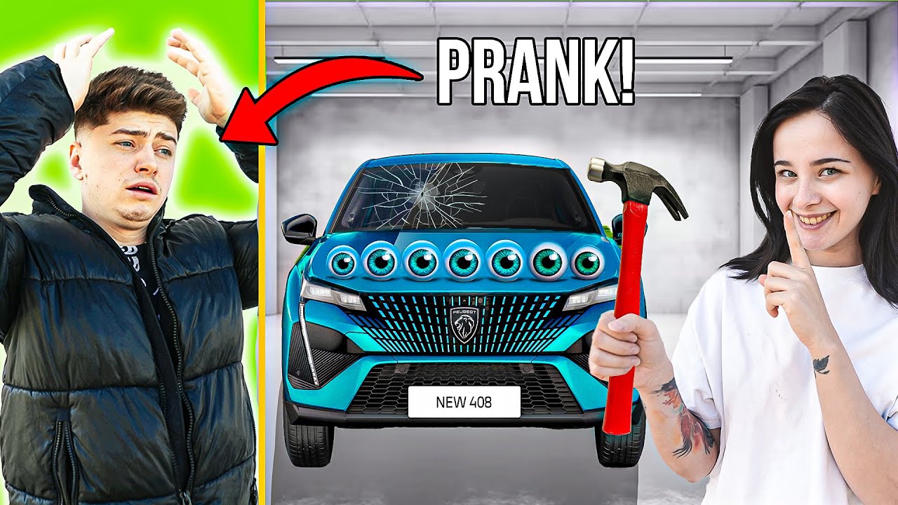 I-AM DISTRUS MASINA LUI IULIAN | PRANK