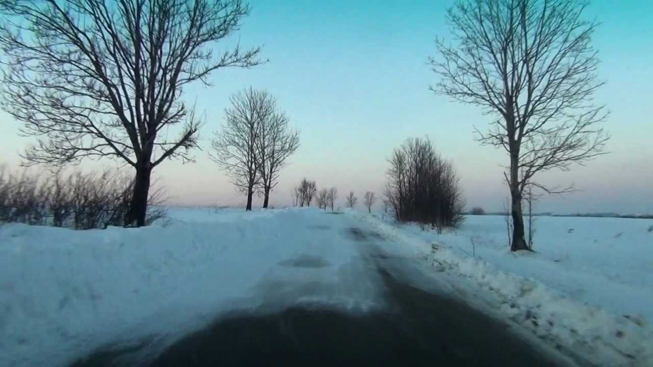 Pielgrzymka w gminie Osiek Jasielski zimą, 23 marca 2013 r.