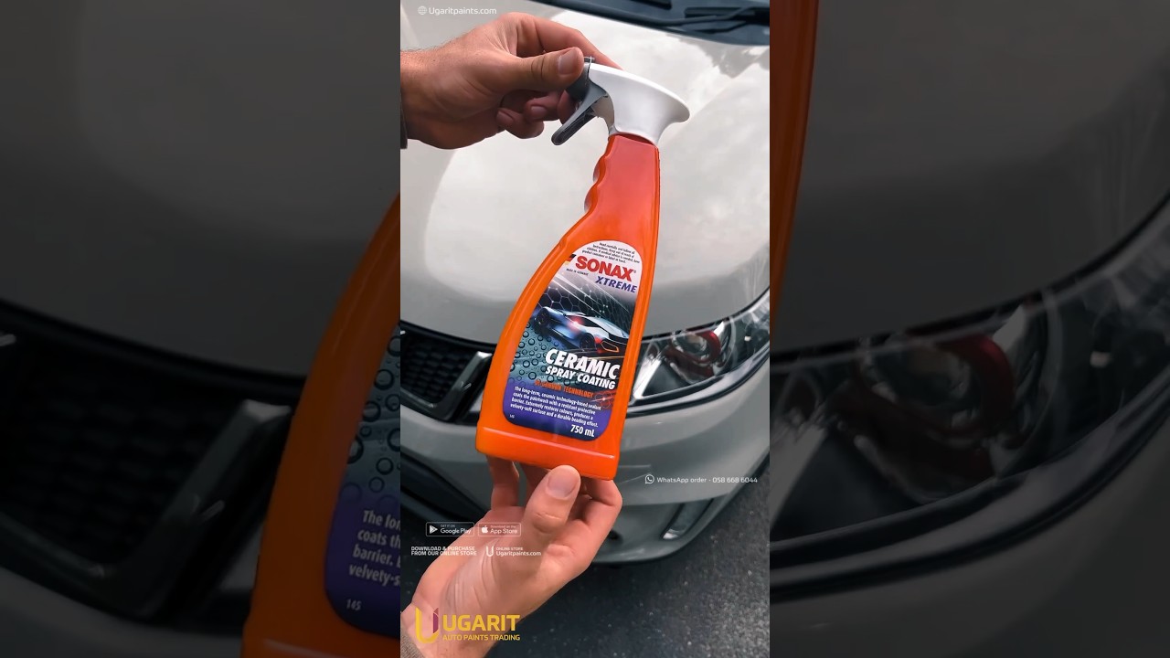 Unleash the Ultimate Shine with Sonax Xtreme Ceramic Spray Coating! 💎✨ #CarCare #ShineOn #ceramic