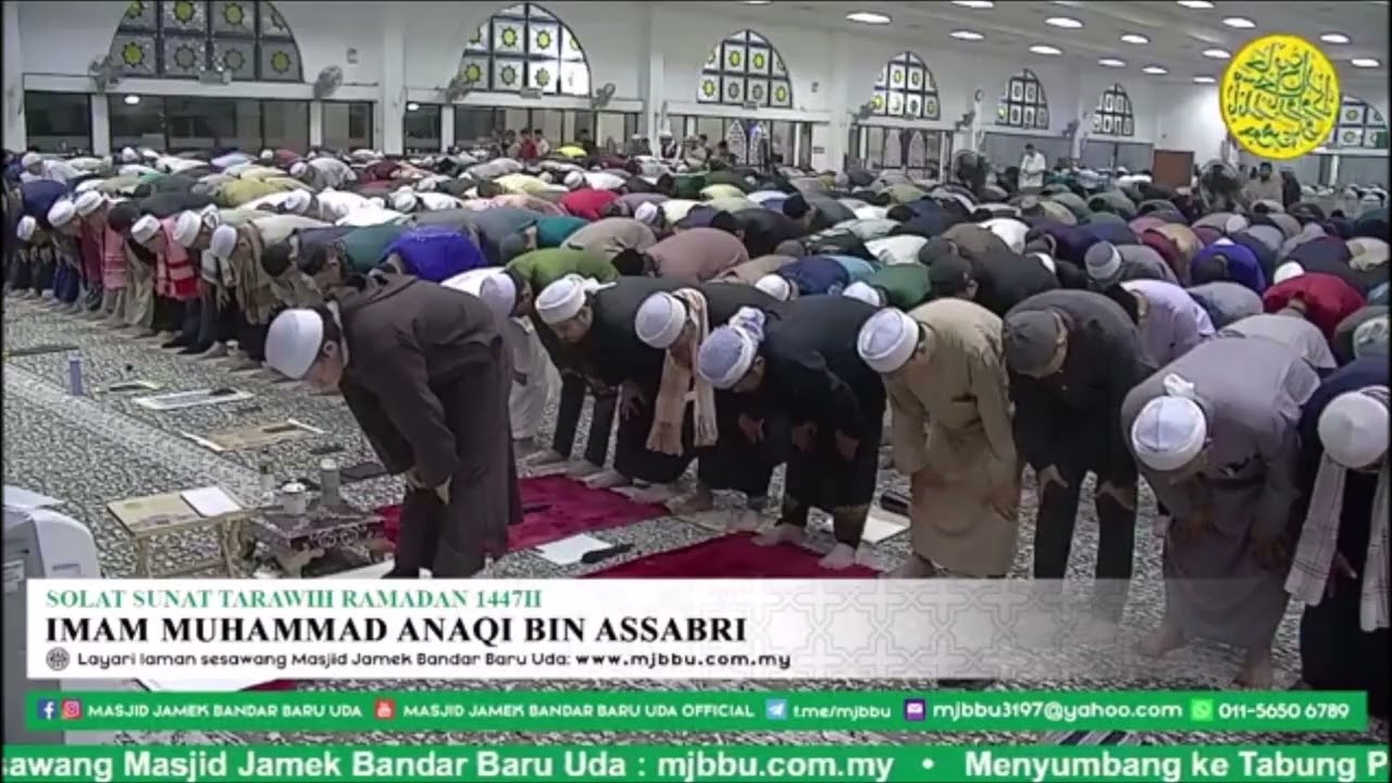 SOLAT SUNAT TARAWIH RAMADAN 1447H - 16 RAMADAN