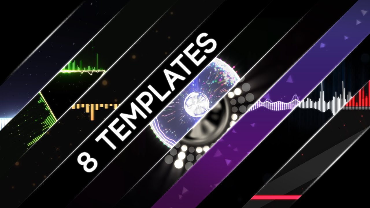 Free After Effects CS6+ Audio Visualization Templates