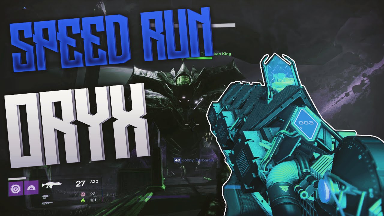 Oryx SpeedRun Full Raid 30:48 HARD (Destiny)